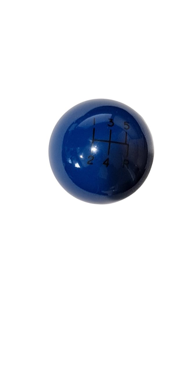 hms, hanlon motorsports, blue, shift ball, shift knob, dark blue, inlay, black and white