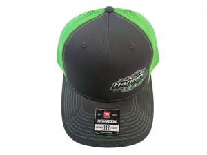 apparel, Hat, HMS Hat, Hanlon Motorsports Hat, Snapback, Snapback Hat, Richardson Hat, Richardson, Richardson Snapback, Richardson 112, HMS, HMS Apparel, Hanlon Motorsports, Hanlon Motorsports Apparel, Neon Green Black Grey Hanlon Motorsports Hat