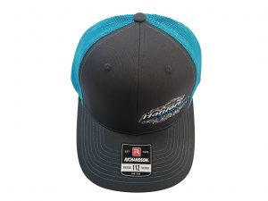 teal, blue, grey, gray, white, black, apparel, Hat, HMS Hat, Hanlon Motorsports Hat, Snapback, Snapback Hat, Richardson Hat, Richardson, Richardson Snapback, Richardson 112, HMS, HMS Apparel, Hanlon Motorsports, Hanlon Motorsports Apparel