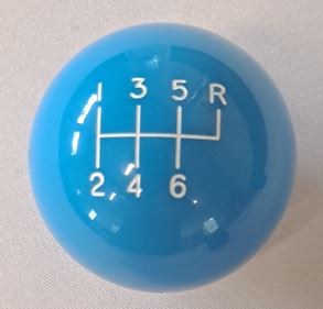 Grabber blue, blue, hms, hanlon motorsports, six speed, 6 speed, shift ball, shift knob