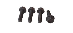 t5, bellhousing bolts, hms, hanlon motorsports, tremec, hex head, black bolts, ford, grade 8